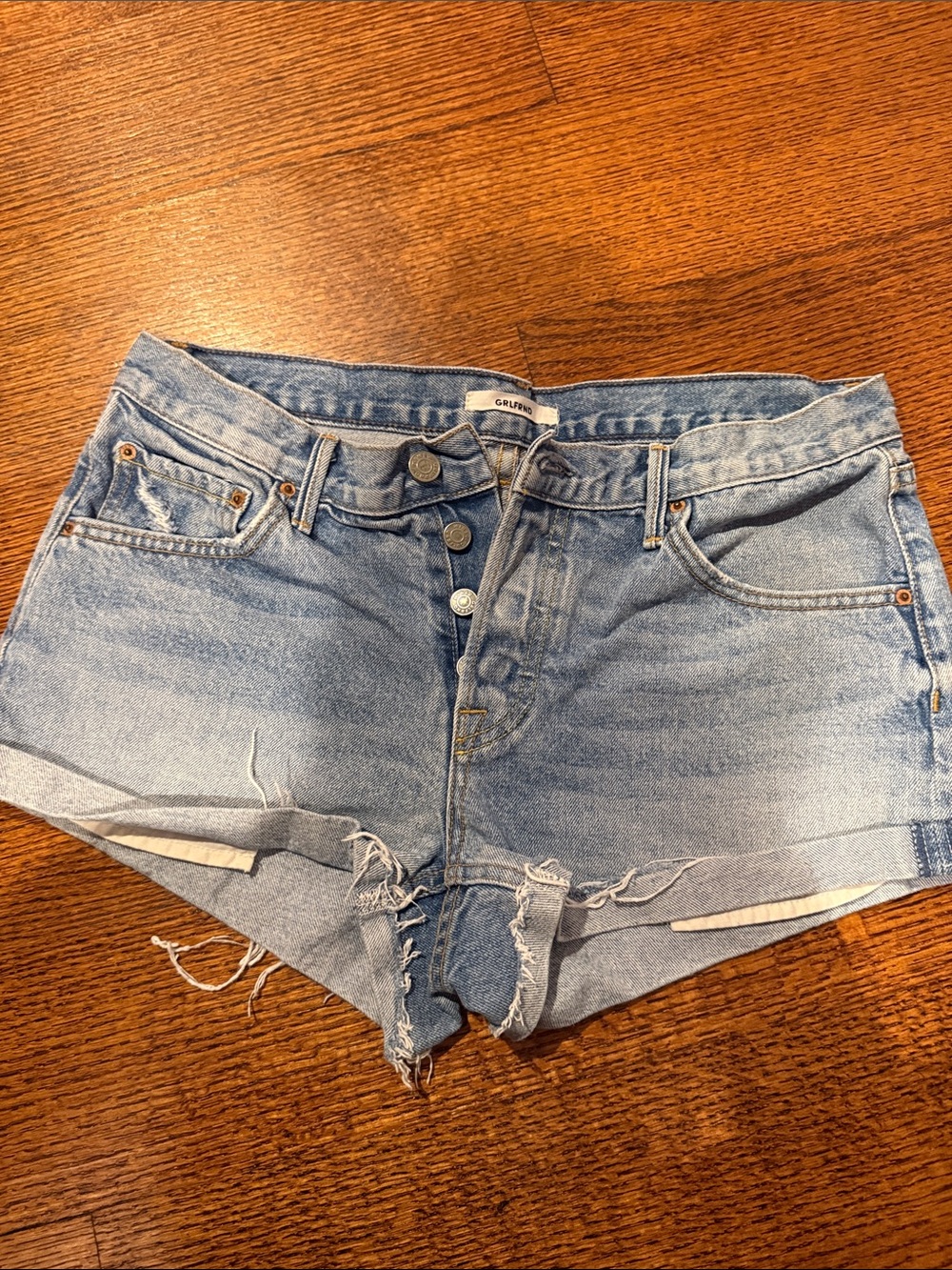 Grlfrnd denim shorts